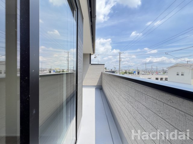 高浜市湯山町第5　新築戸建＜4号棟＞のバルコニー