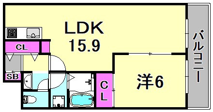 エトワール21の間取り