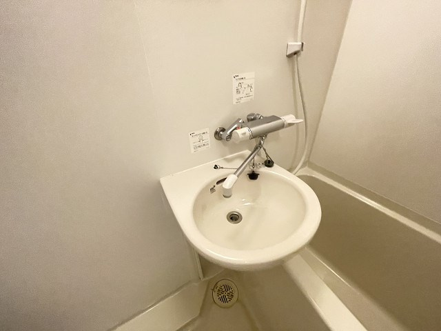 レオパレスウォーターウェーブの洗面所