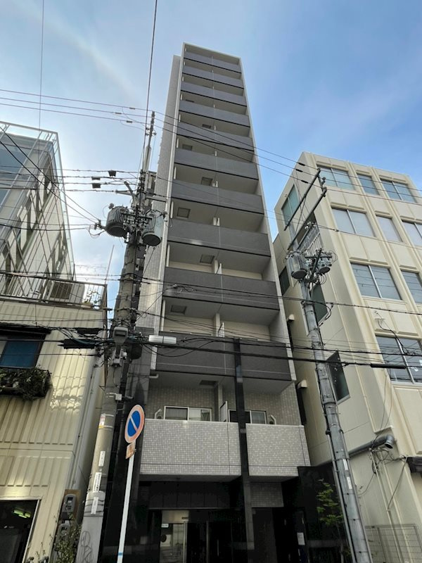 レジュールアッシュ大阪城WESTの外観