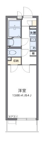 代表的な間取のため実際の間取とは異なる場合があります