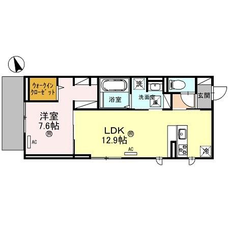 D-Place安田の間取り