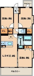 ラフィーネ昭南の間取り