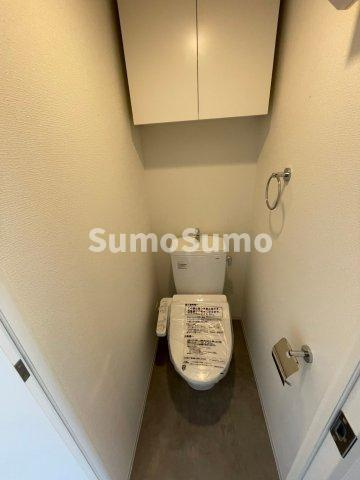 アドバンス神戸ラシュレのトイレ|落ち着いたトイレです