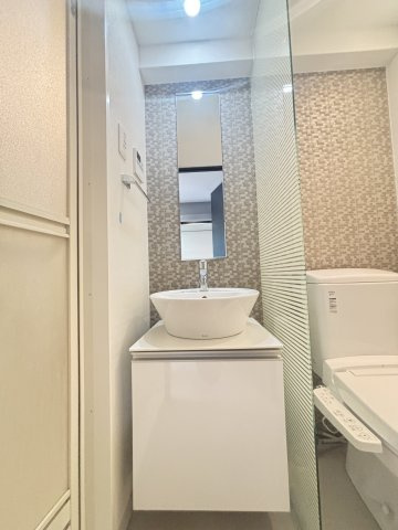 S-RESIDENCE神戸磯上通の洗面所