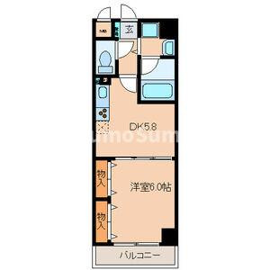エスペランサ御影Ⅱの間取り