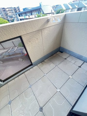 バラード夙川のバルコニー