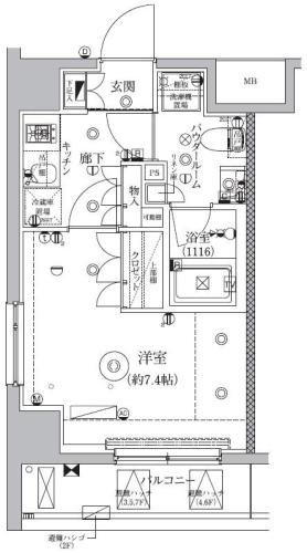 セジョリ武蔵関の間取り