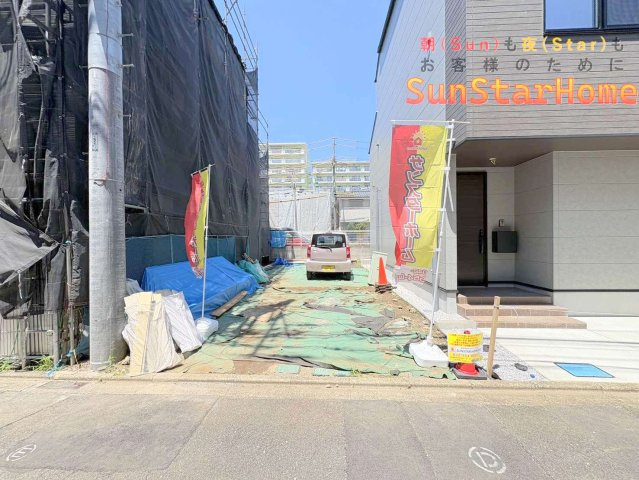 【サンスターホーム現地販売物件】昭島市福島町　売地　駅徒歩約3分の土地図|現況