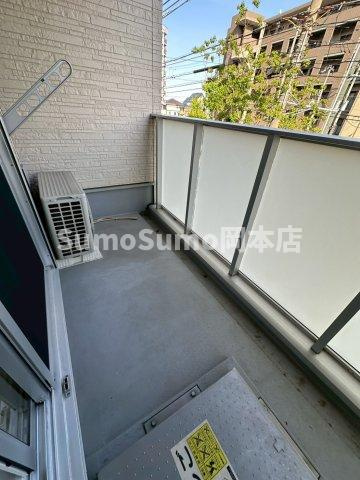 Asosion甲南山手のバルコニー