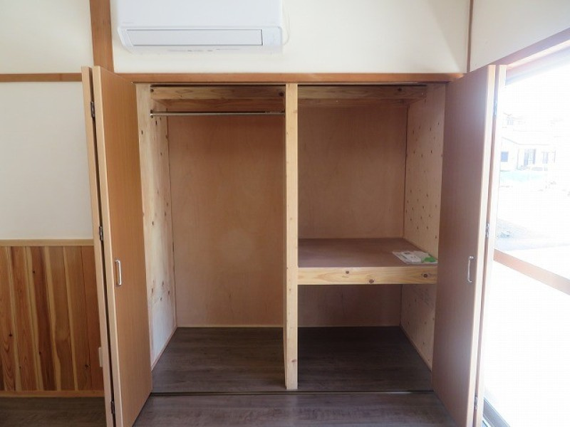 あたご荘の収納