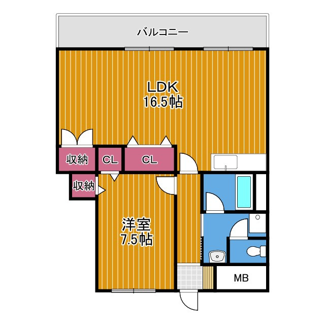 正光マンションの間取り