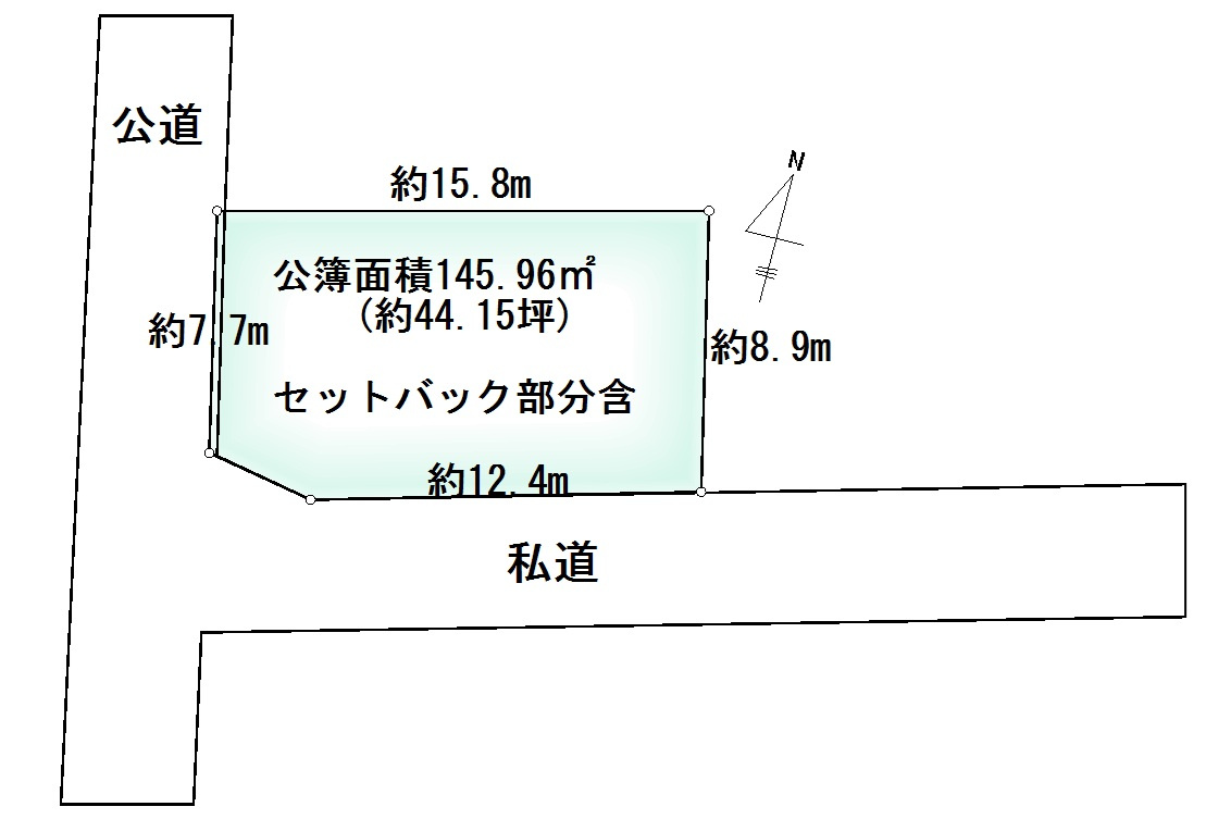 土地　野田市山崎2076-7