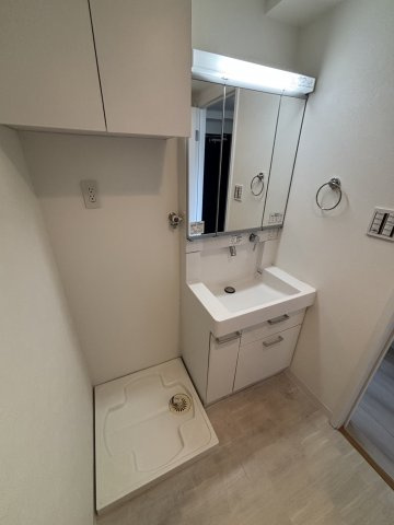 ドミール南青山の洗面所