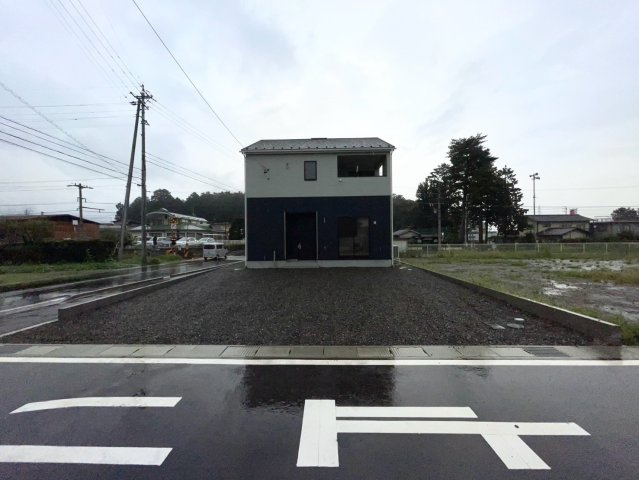 松本市波田第11の前面道路含む現地写真