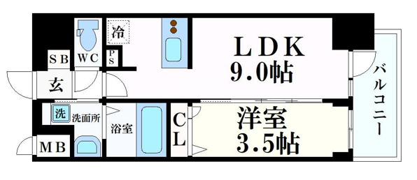 プレサンス立売堀ベルヴィル