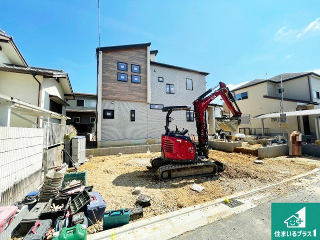 川西市水明台　第4期　新築一戸建ての外観|現在建築中！落ち着いた街並みで新生活を始めることが出来そう！周辺の物件も併せてご紹介させて頂きます！