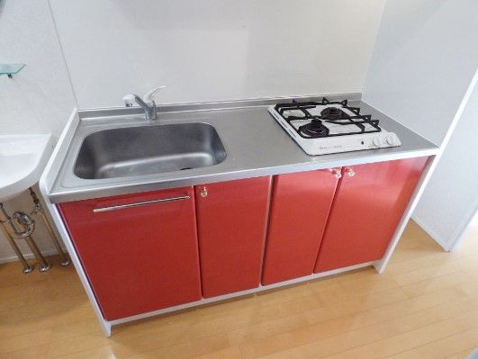 福岡市中央区赤坂１丁目の賃貸マンションのキッチン