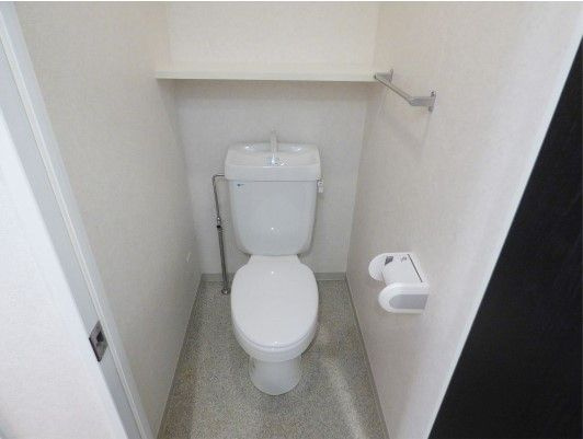 福岡市中央区赤坂１丁目の賃貸マンションのトイレ