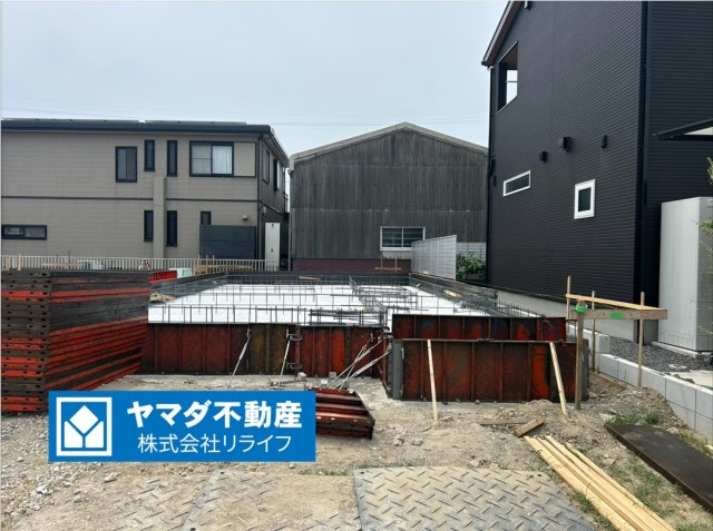 新築戸建　一宮市多加木２期　全３区画分譲の外観|「現地（2026年7月11日）撮影」　
■外観写真　
■ヤマダ不動産　株式会社リライフ　