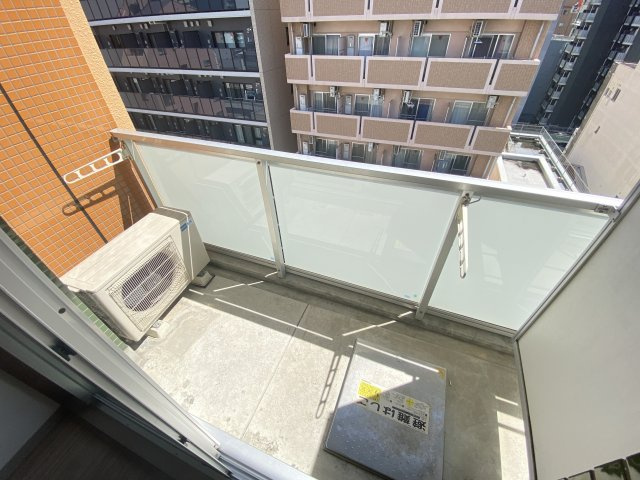 ハイムラポール松屋町のバルコニー