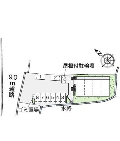 レオネクストソファレ　Ｆの区画図