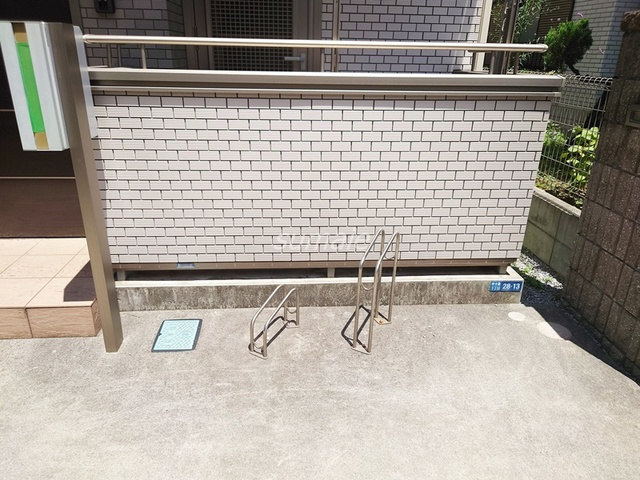 クローバーハイツのその他共用部分|自転車置き場です☆