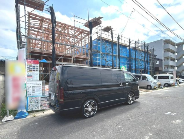 新築戸建　一宮市多加木２期　全３区画分譲の外観|「現地（2026年7月11日）撮影」　
■全体写真　
■ヤマダ不動産　株式会社リライフ　