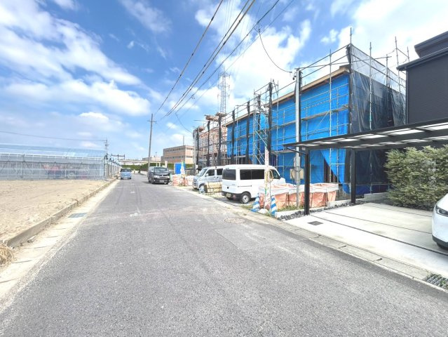 新築戸建　一宮市多加木２期　全３区画分譲の前面道路含む現地写真|「現地（2026年7月11日）撮影」　
■前面道路　
■ヤマダ不動産　株式会社リライフ