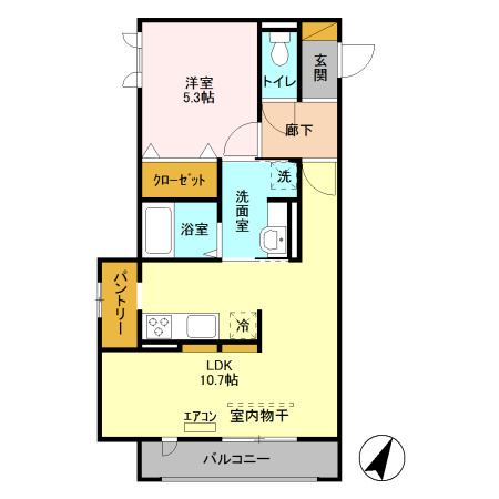 グレイスエクセレンスの間取り