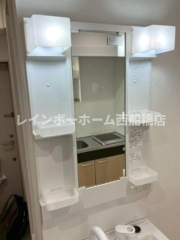 ヴィレッタ花園の独立洗面台