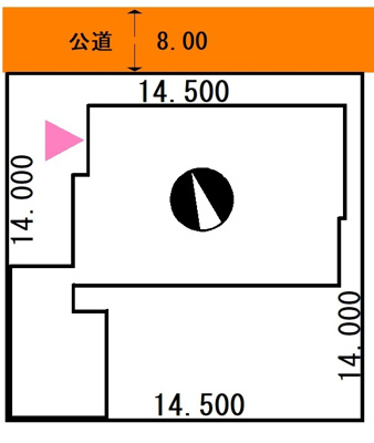 【区画図】 | 春採7丁目260-74売家