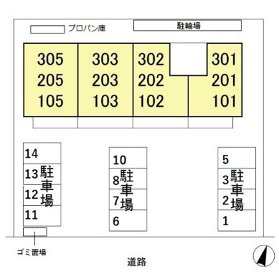 【区画図】 | スカイシティ・ベルテ