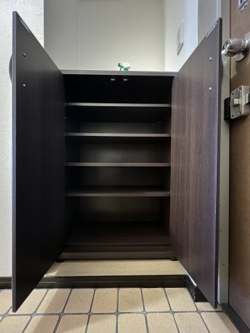 扇町第2マンションの収納|扇町第2マンション　エントランス