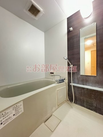 セジュール合川南の浴室|日々の疲れを癒すお風呂付です