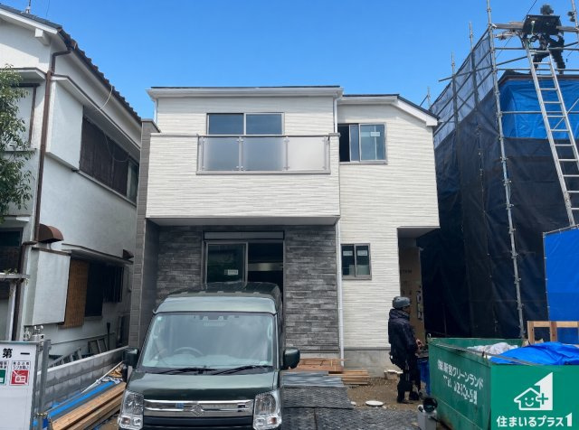 神戸市北区鈴蘭台北町　第2期　新築一戸建ての外観|現在の進捗状況です！順調に作業進行中、完成が待ち遠しいです！詳細の間取り等、お気軽にお問い合わせください！