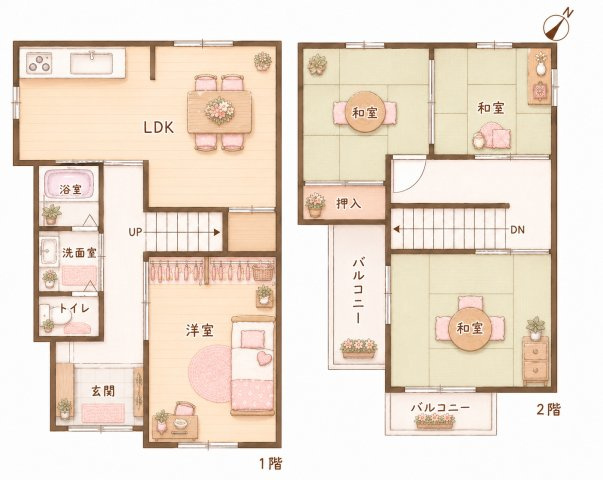 藤阪東町2丁目　中古一戸建ての間取り|間取り図はいかがですか？ご希望を叶える間取りですか？リビングの広さは？水回りの位置は？カウンターキッチン？など色々な情報が集約されています。弊社ではリフォームなどのご相談も承っております。