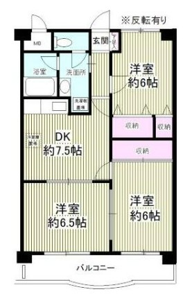 【仲介手数料：50％OFF】対象物件！の間取り