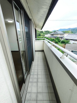 【バルコニー】 | 紀の川市名手市場貸家