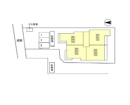 ＡＬＩＶＩＯの区画図