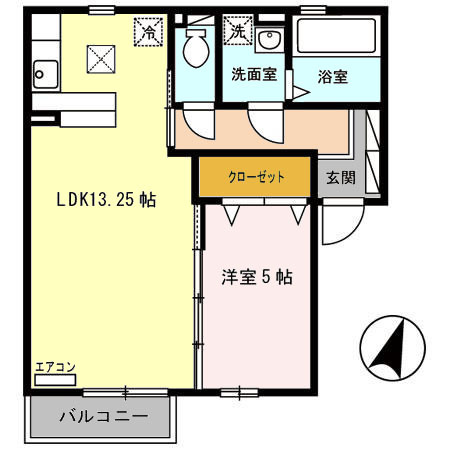 ボナール島の間取り