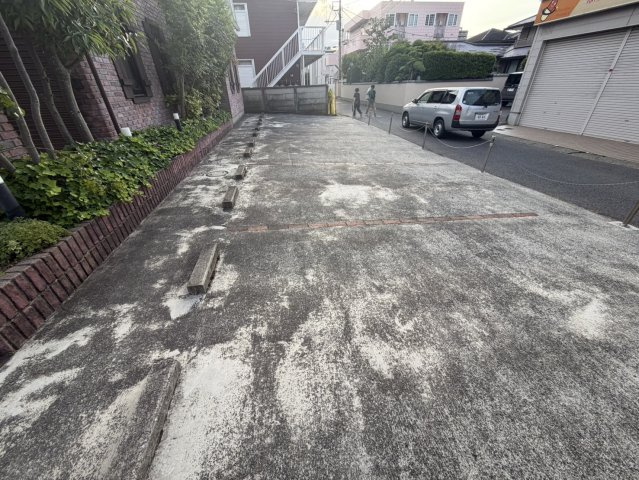 仮称）田村町貸店舗の駐車場