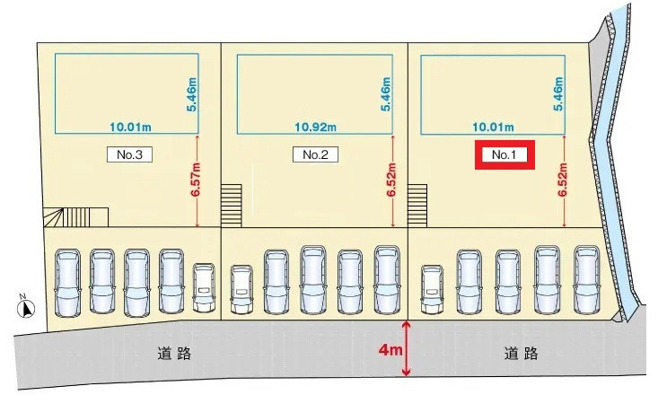 広島市安佐北区亀山５丁目　土地の土地図