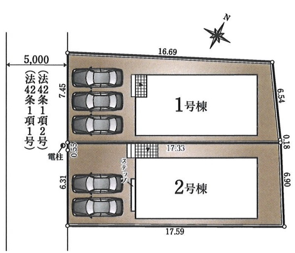 清瀬市下清戸第14-1期　全2棟　1号棟