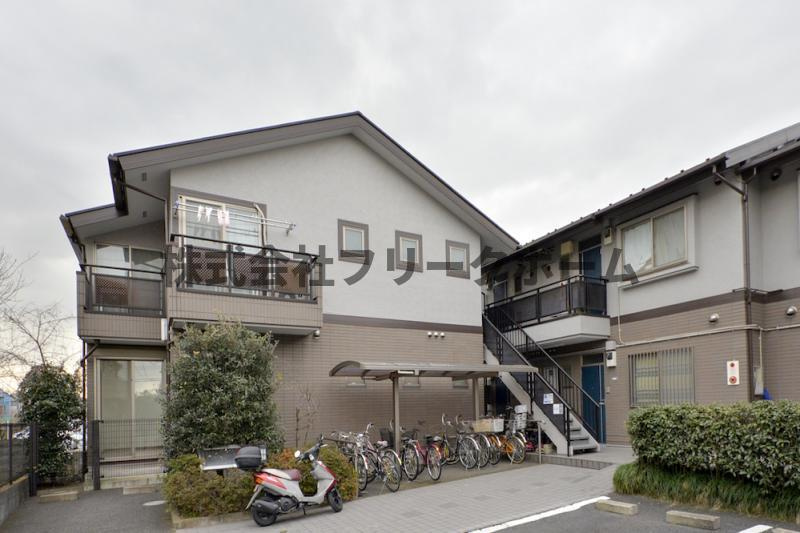 三鷹市野崎３丁目のアパートの外観