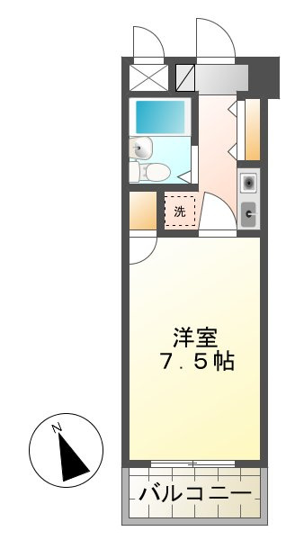 キャッスルコートⅡの間取り