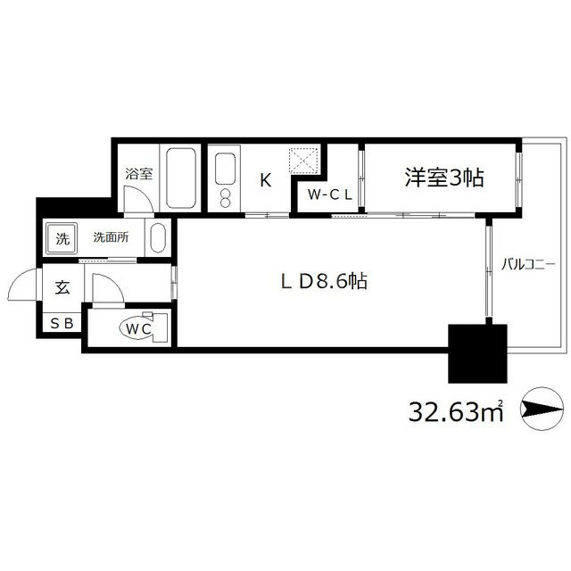 セレニテ本町グランデの間取り|セレニテ本町グランデ　間取り