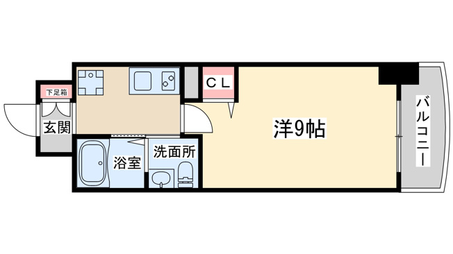 【間取り】 | アプリーレ南森町