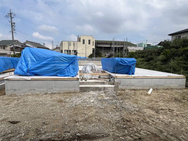 碧南市神有町1丁目　新築戸建＜3号棟＞の外観|ただいま建築中です♪（2026.07.09）