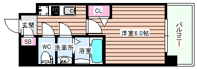 【間取り】 | アドバンス大阪ビヤン